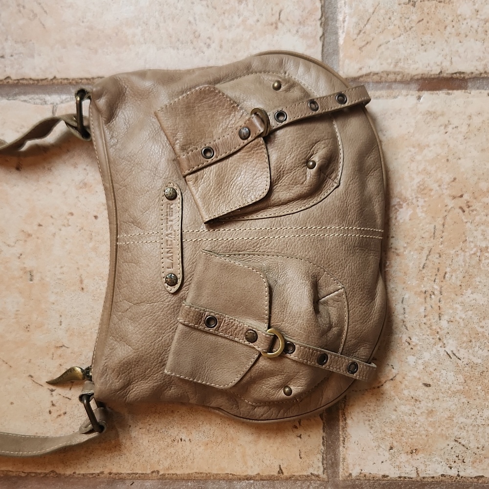 Lancaster Paris leather cross body
